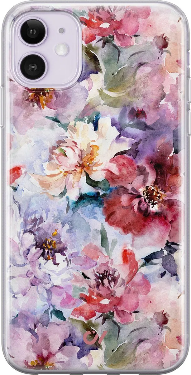 Casevibes Hoesje iPhone 11 Bloemen Acryl