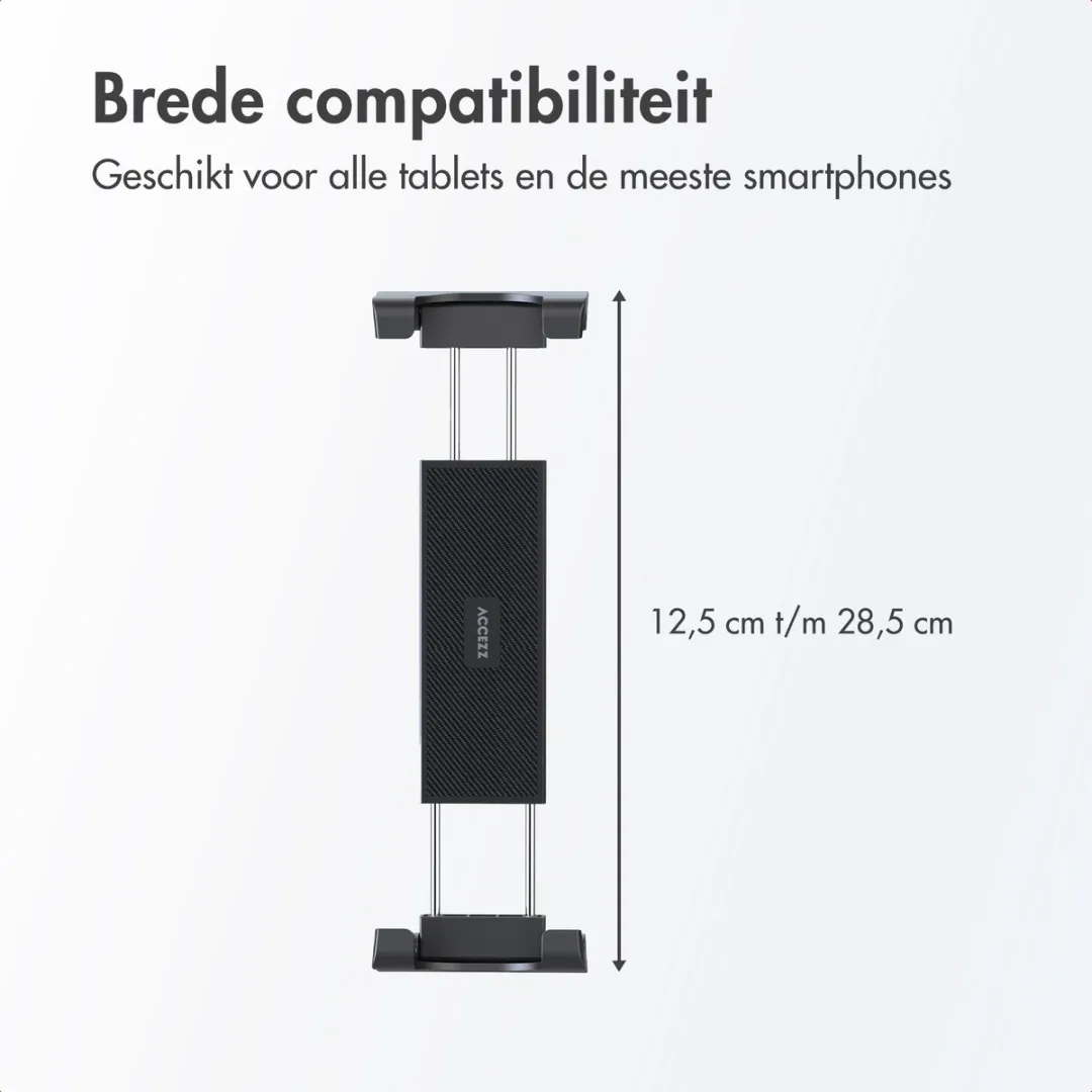 Accezz Tablet Houder Auto SH00084165 - 14,5" - Zwart