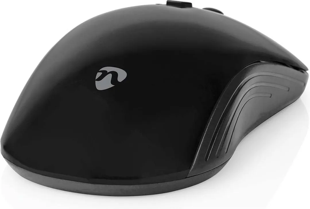 Nedis MSWS106BK Draadloze Muis - 4 Knoppen - Zwart