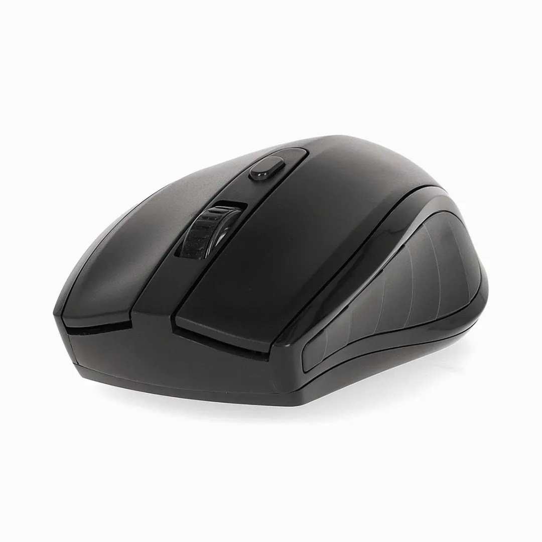 Nedis MSWS106BK Draadloze Muis - 4 Knoppen - Zwart