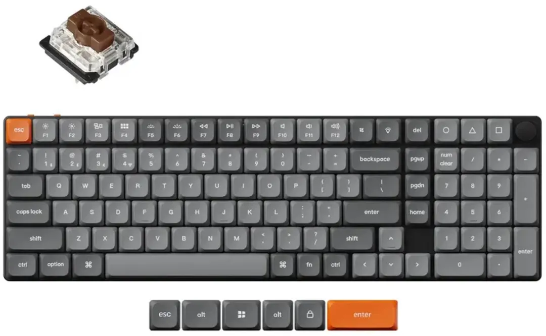 Keychron K17M-B3 Toetsenbord