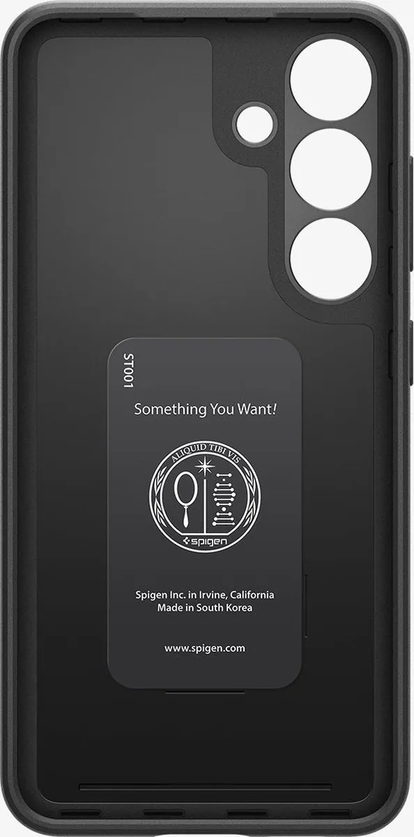 Spigen Thin Fit Hoesje ACS07341 Samsung Galaxy S24 - Zwart