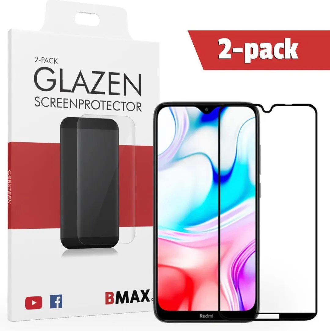BMAX Glazen Screenprotector Xiaomi Redmi 8