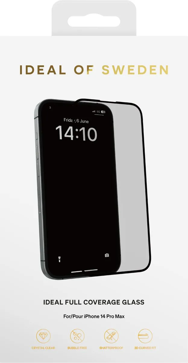 iDeal of Sweden Ideal Full Coverage Glas iPhone 14 Pro Max
