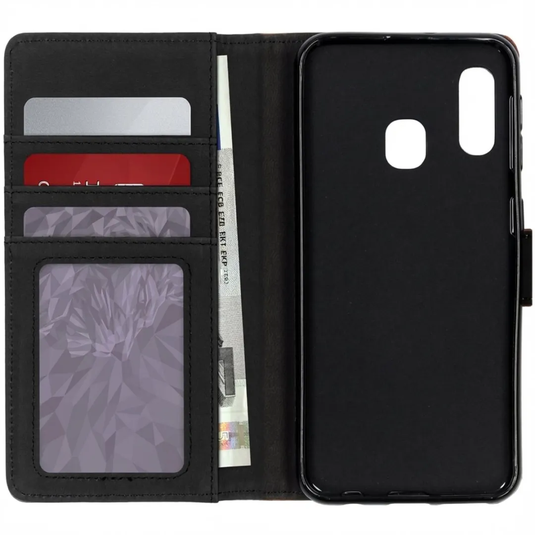 Imoshion Hoesje Samsung Galaxy A20e - 3 Pasjes - Zwart