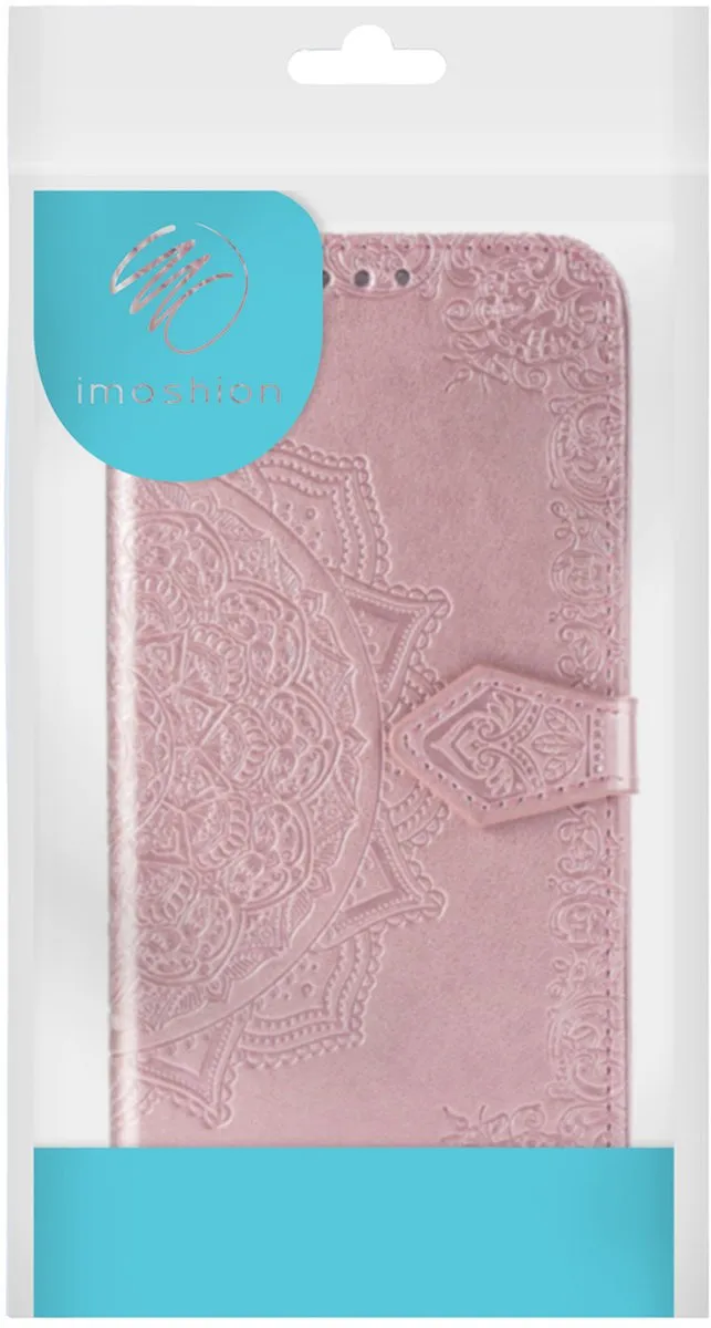 Imoshion Hoesje Samsung Galaxy S21 - Roségoud - 3 Pasjes