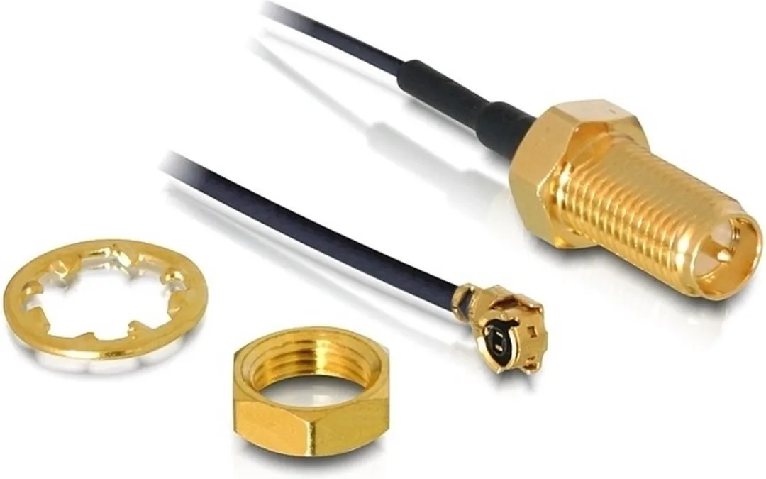 Delock WLAN naar SMA Reverse Kabel 0.5m