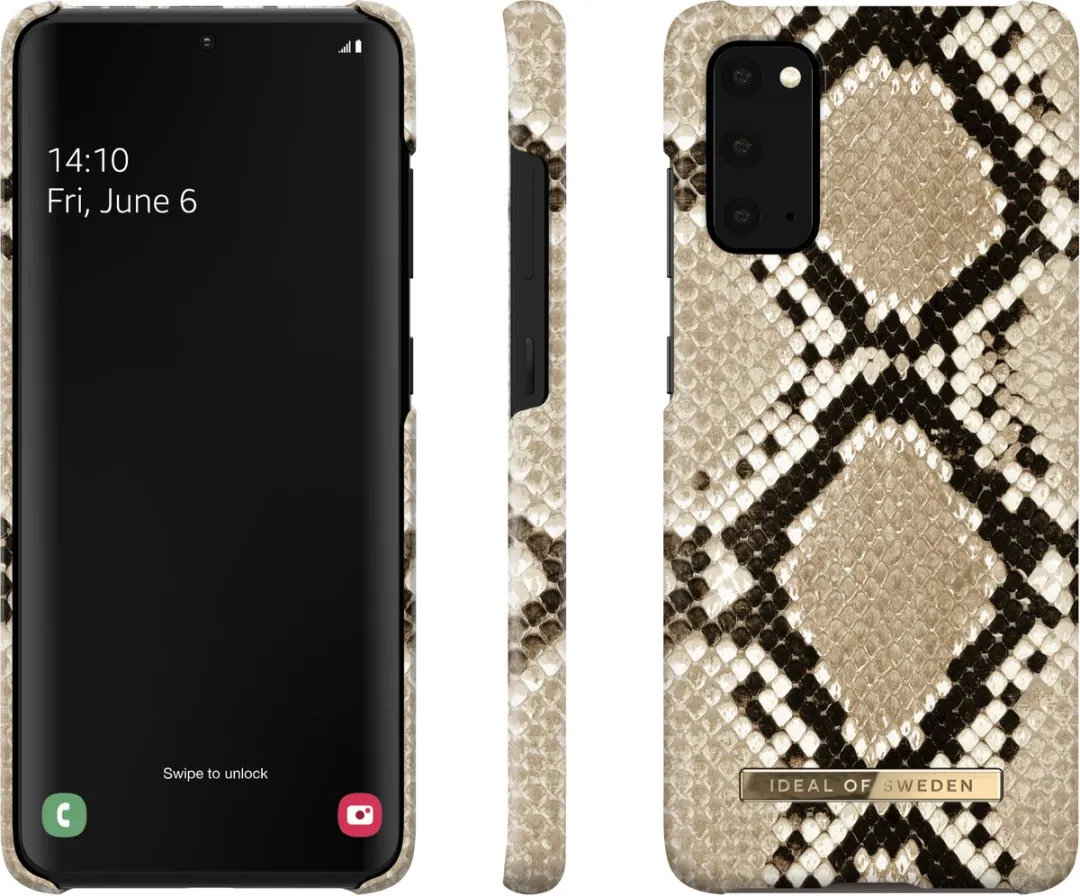 iDeal of Sweden Fashion Case Samsung Galaxy S20 - Bruin - afbeelding 4 van 5