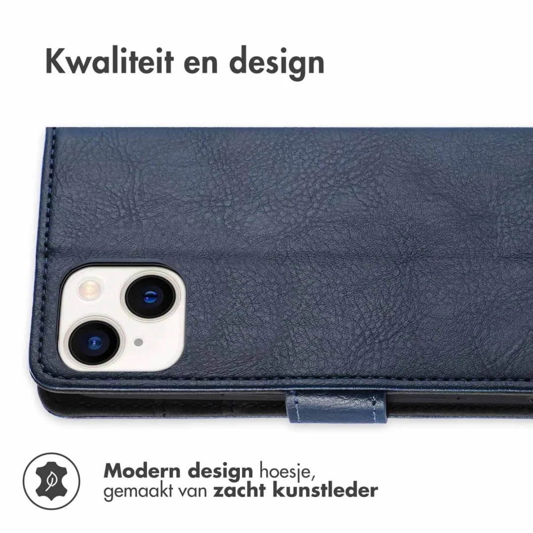 Imoshion Hoesje iPhone 15 Plus Donkerblauw - 3 Pasjes