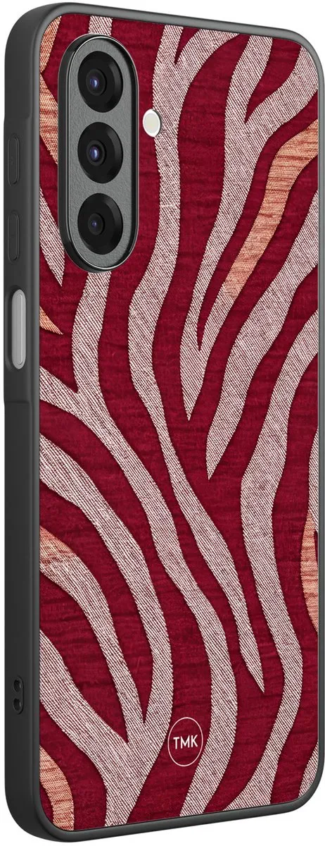 Casevibes Samsung Galaxy A26 TPU Hoesje - Zebra Rood - S/A26/B/004