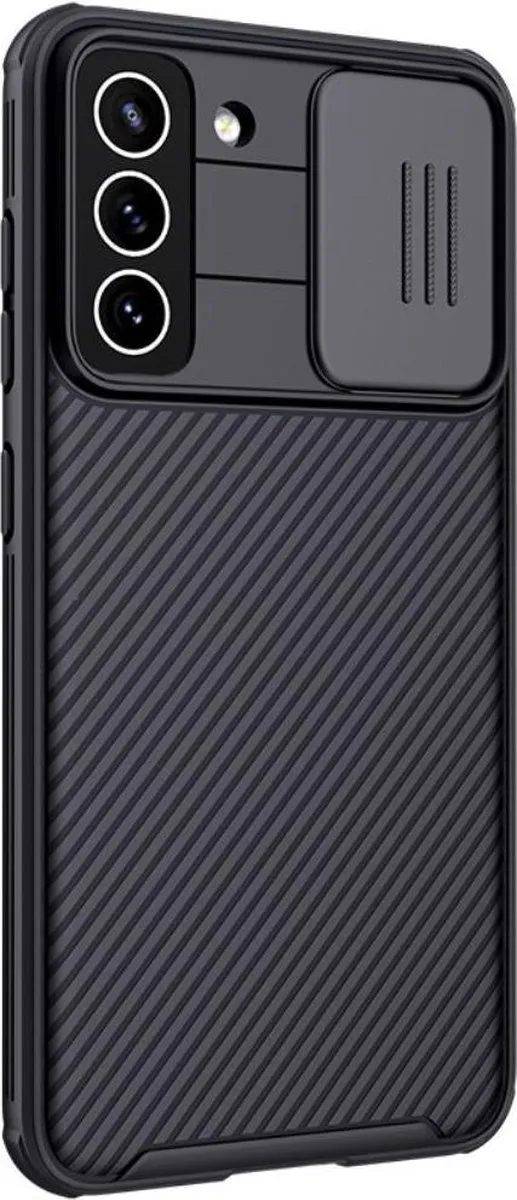 Nillkin CamShield Pro Armor Case Samsung Galaxy S21 FE - G990B-05 - Zwart