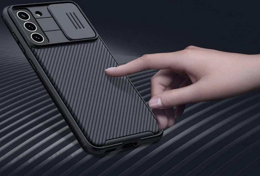 Nillkin CamShield Pro Armor Case Samsung Galaxy S21 FE - G990B-05 - Zwart