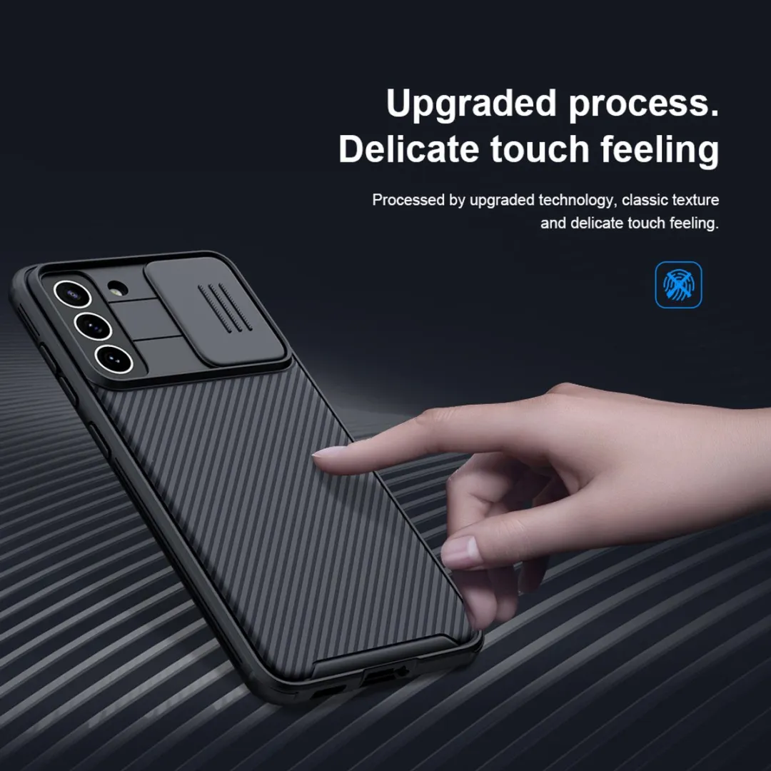 Nillkin CamShield Pro Armor Case Samsung Galaxy S21 FE - G990B-05 - Zwart