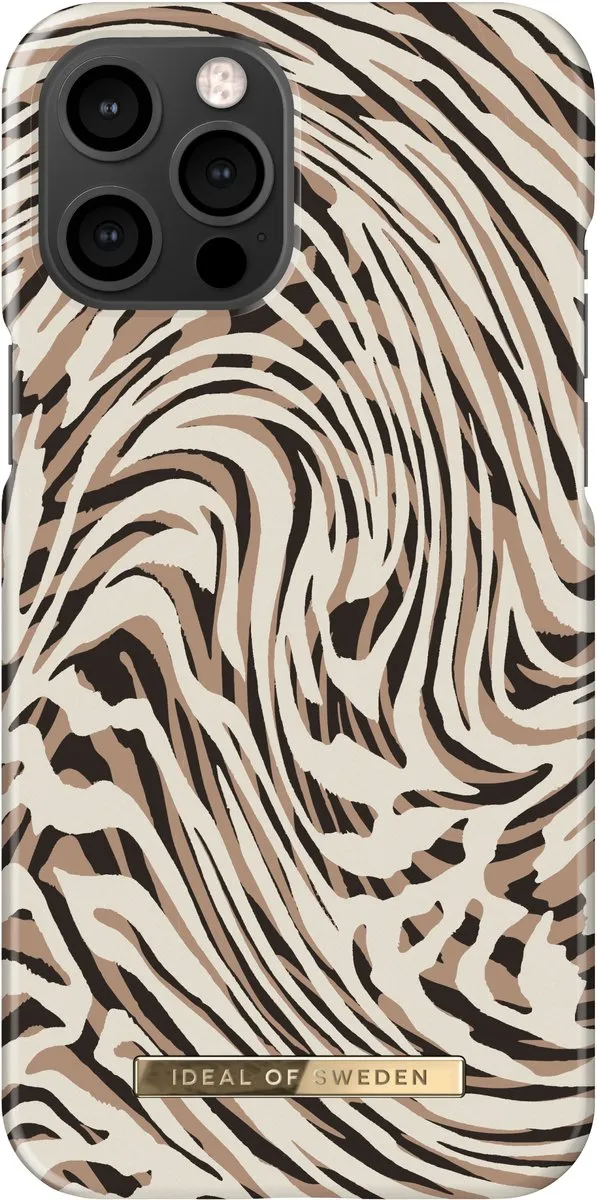 iDeal of Sweden Fashion Case iPhone 12 Pro Max Hypnotic Zebra - afbeelding 2 van 5