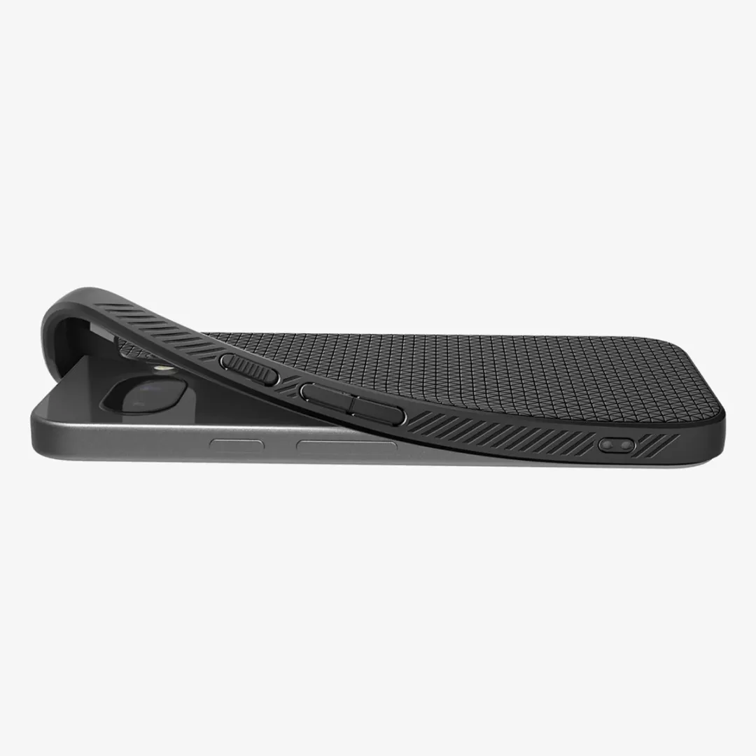 Spigen Liquid Air Hoesje ACS09039 - Google Pixel 9a - Zwart - afbeelding 6 van 6