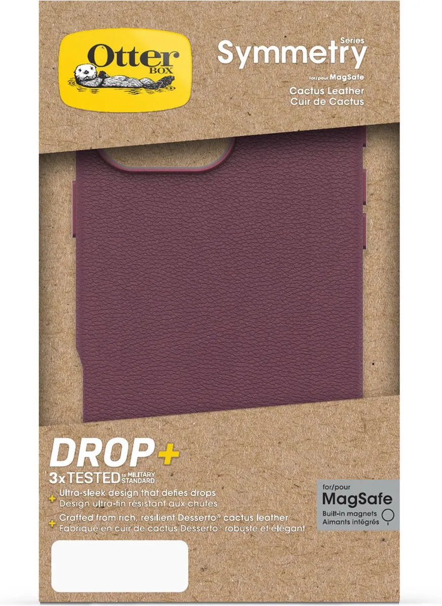 OtterBox Symmetry iPhone 16 Pro Max Hoesje - Rood