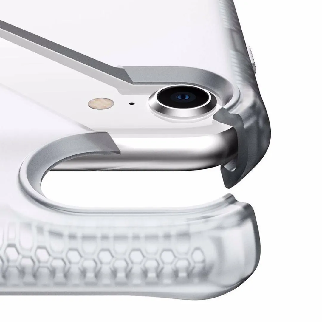 Itskins Spectrum Cover iPhone SE/6/7/8 - Level 2 Transparant