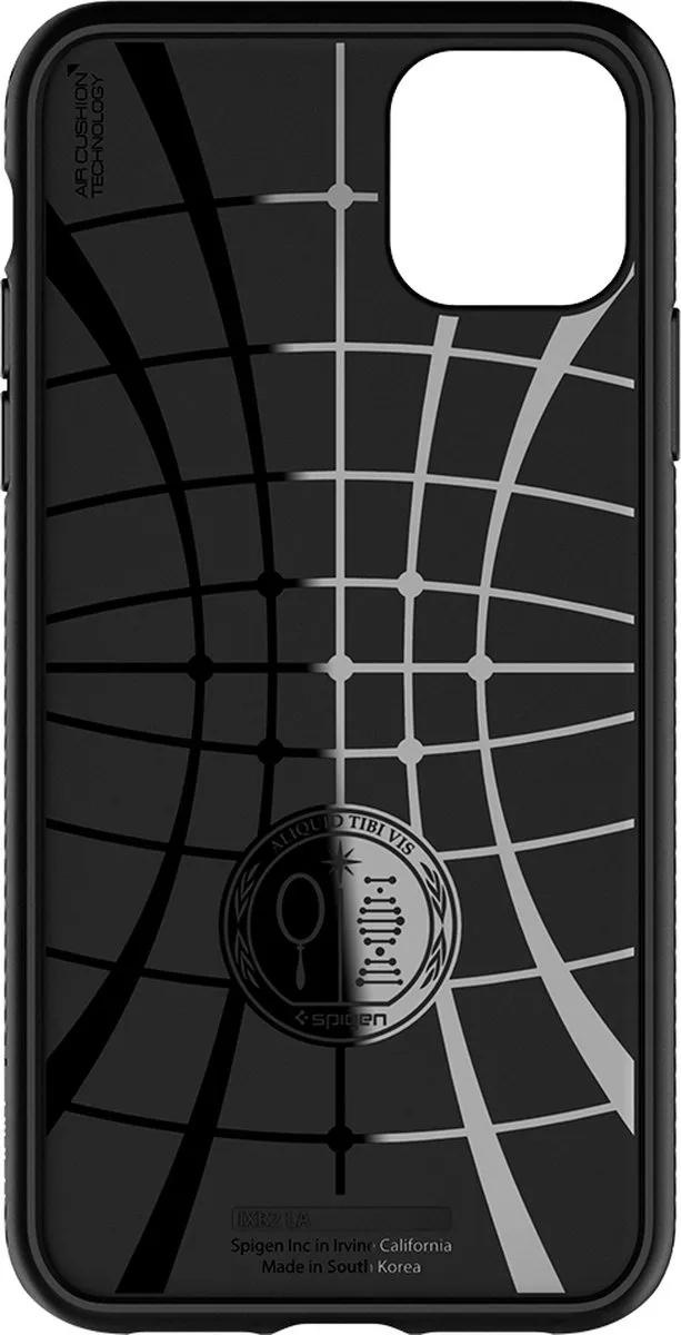 Spigen Liquid Air iPhone 11 Hoes - Matte Black