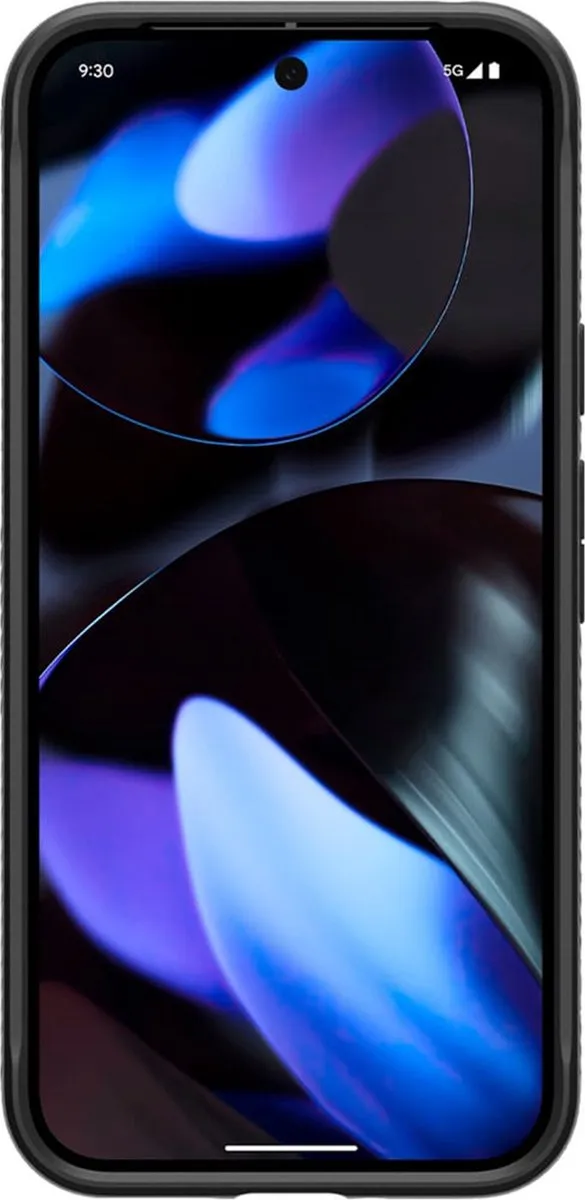 Spigen Rugged Armor ACS07685 Hoesje - Google Pixel 9/9 Pro - Zwart