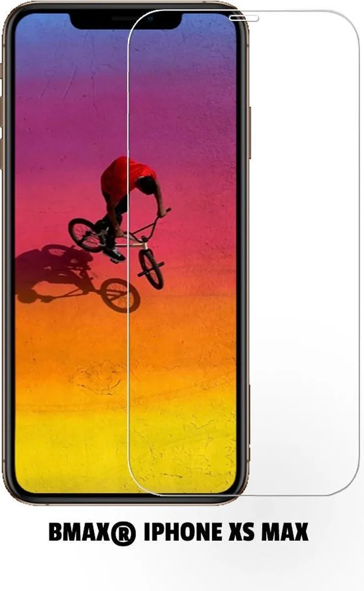 BMAX iPhone XS Max Glazen Screenprotector - 2 Stuks