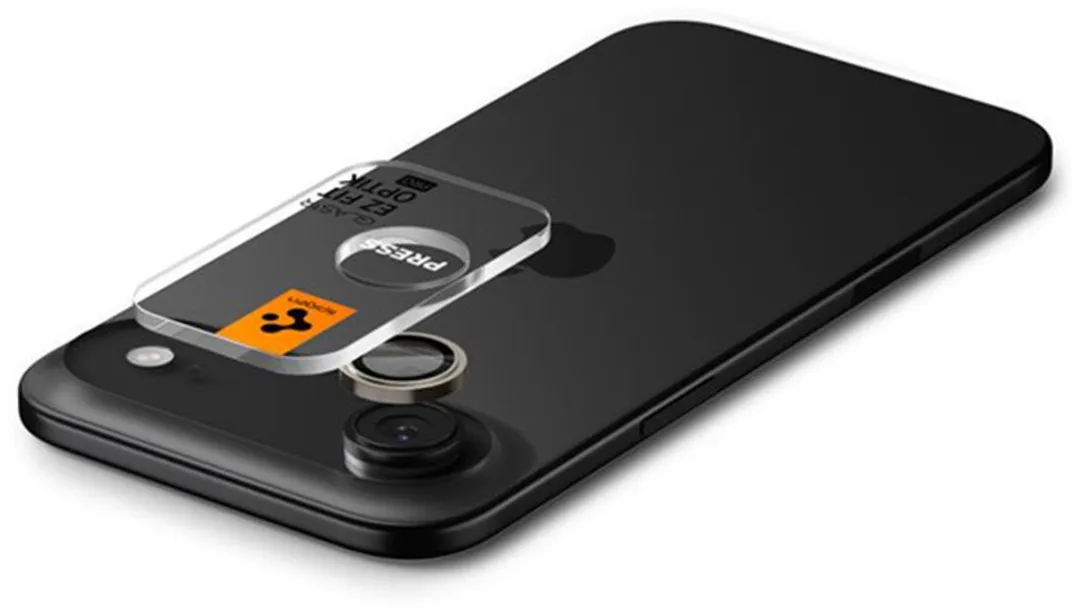 Spigen Optik Pro EZ Fit Lens Protector AGL10131 - 2 Stuks - Crystal Gold