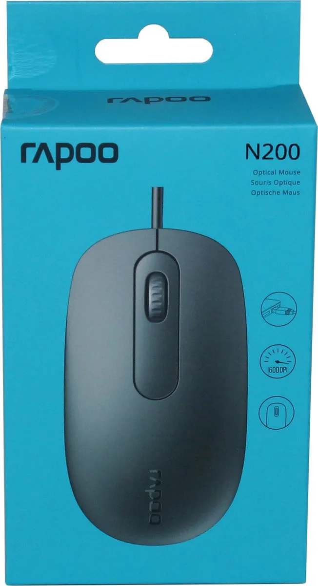 Rapoo N200 Optische Muis