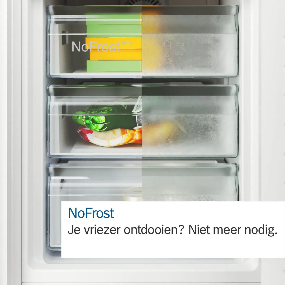 Bosch Serie 4 KGN362WDF Koel-vriescombinatie - Wit - afbeelding 6 van 6