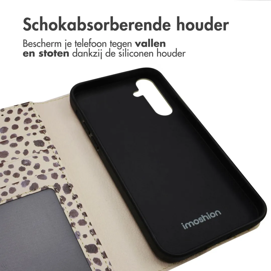 Imoshion Hoesje Samsung Galaxy A25 - 3 Pasjes - Black And White Dots - afbeelding 6 van 6