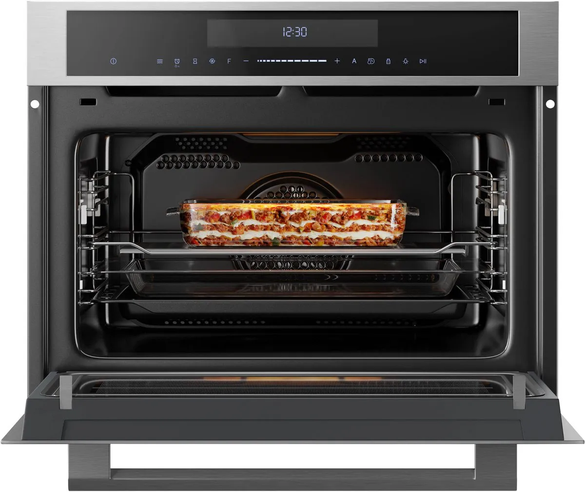 Inventum IMC4535RT Inbouw Combi-oven 50L - 900W Magnetron - 1700W Oven - Zwart/RVS