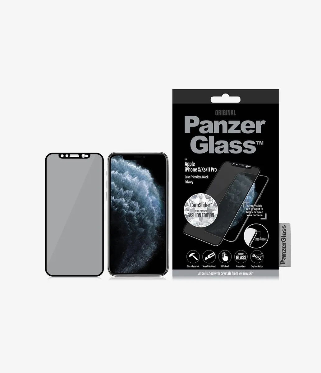 PanzerGlass P2680 Schermbeschermer iPhone Xs - Doorzichtig - afbeelding 3 van 6