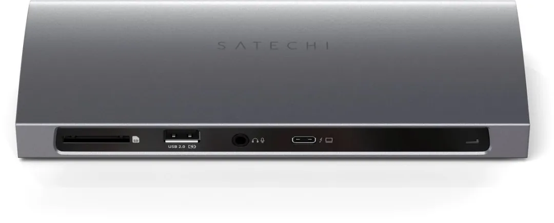 Satechi Thunderbolt 4 ST-UCT4DM-EU Dockingstation - Grijs - afbeelding 6 van 6