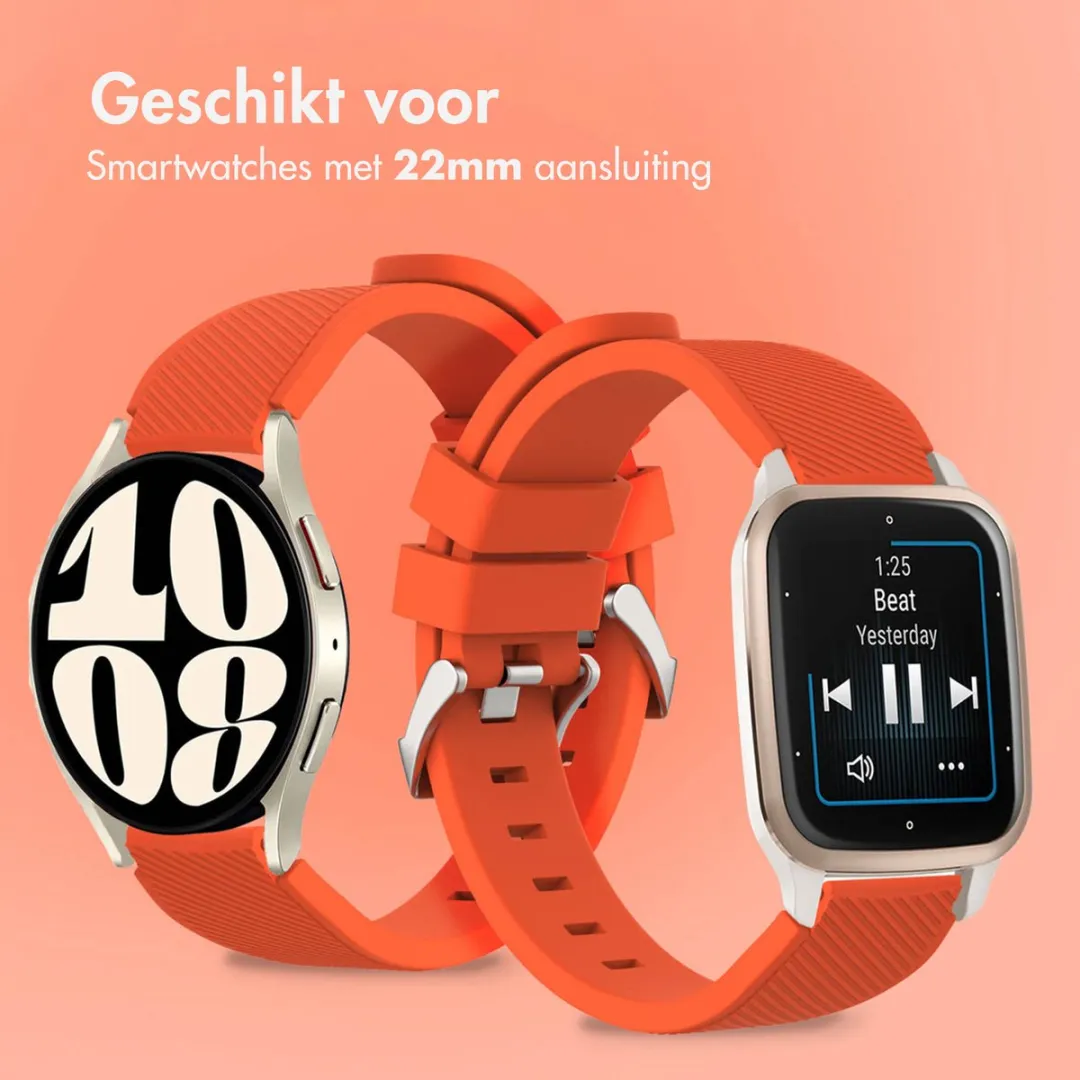 Imoshion Flexibel Siliconen Bandje 22mm - Oranje