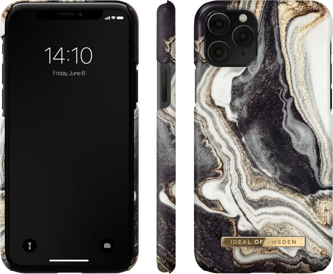 iDeal of Sweden iPhone 11 Pro Hoesje Golden Ash Marble - IDFCGM19-I1958-166 - afbeelding 4 van 6