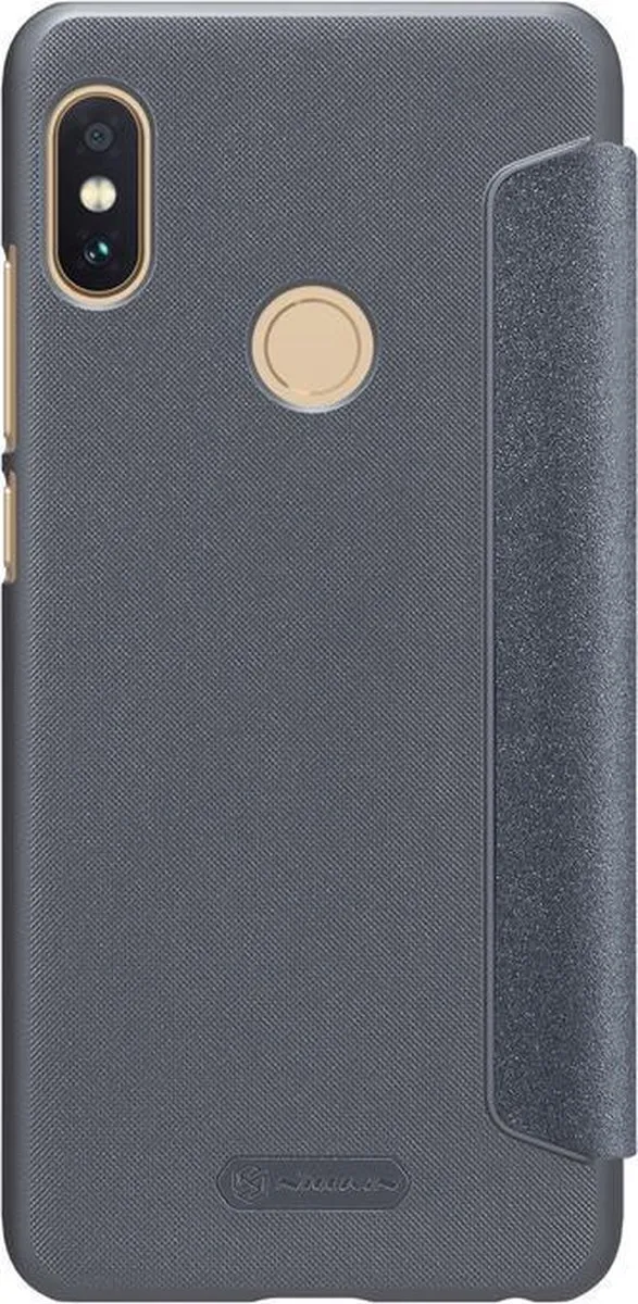 Nillkin Sparkle View Book Case Xiaomi Redmi Note 5 Pro - Zwart