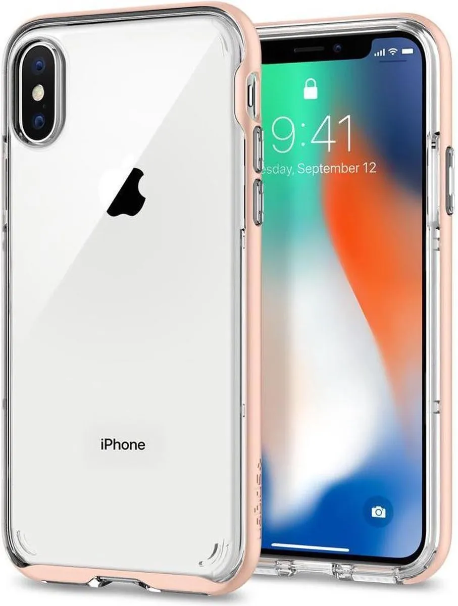 Spigen Neo Hybrid Crystal iPhone Xs Hoesje