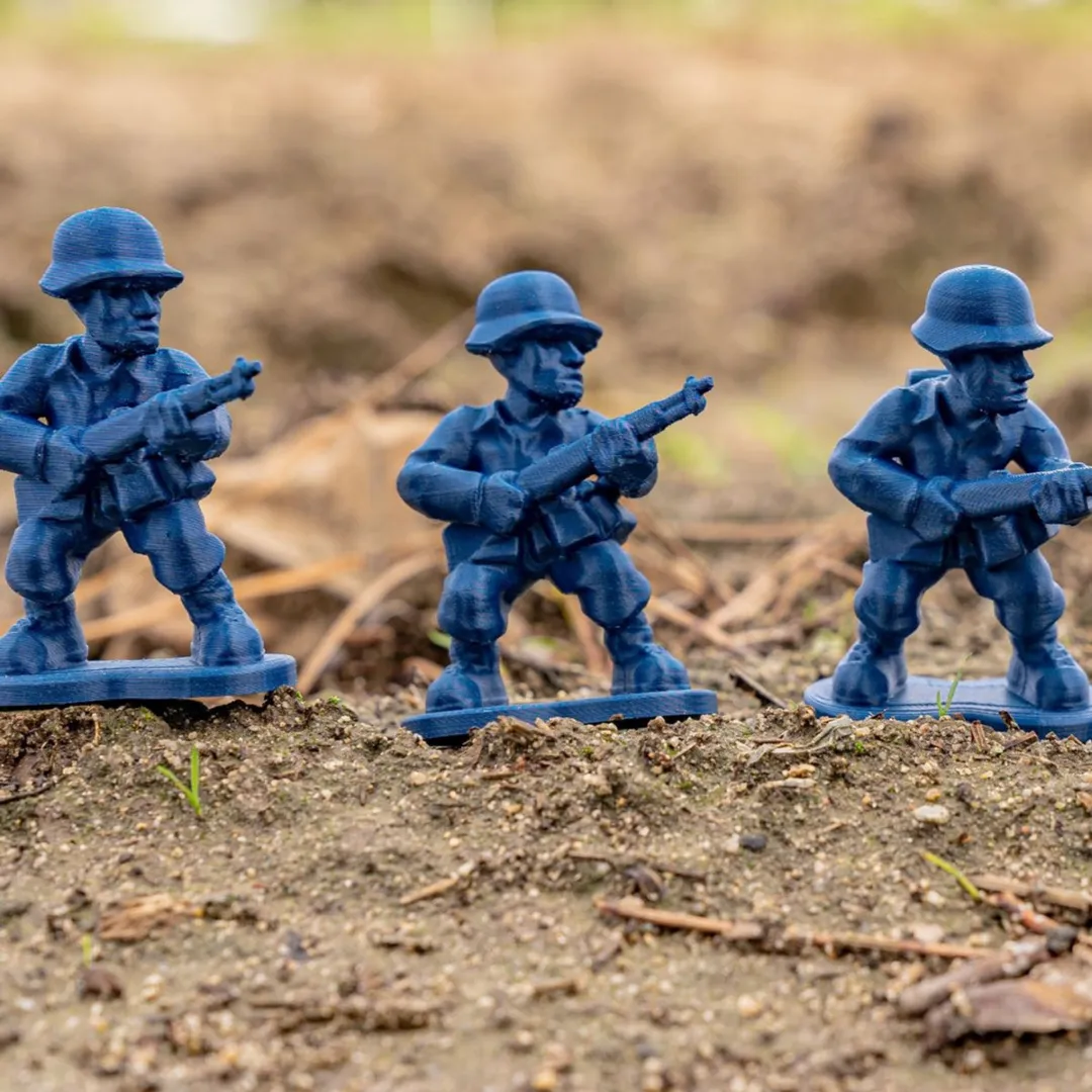 Polymaker PolyTerra PLA Matte Army Blue 1.75mm - 1kg