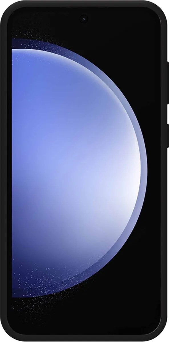 Just in Case Cazy Hoesje Samsung Galaxy S23 FE - Siliconen - Zwart