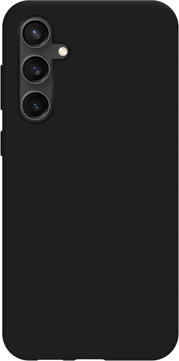 Just in Case Cazy Hoesje Samsung Galaxy S23 FE - Siliconen - Zwart