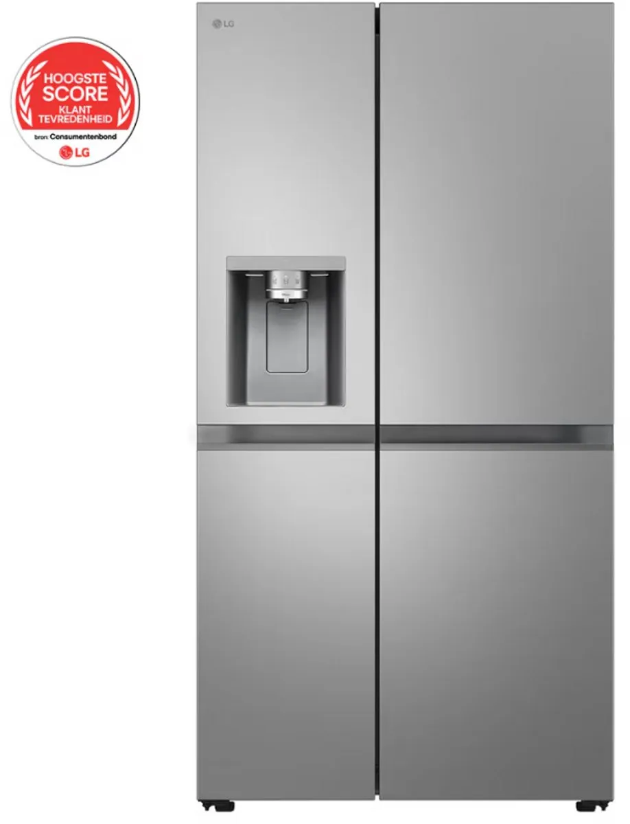LG GSLE81PYBC Amerikaanse Koelkast 628L - Zilver - afbeelding 6 van 6