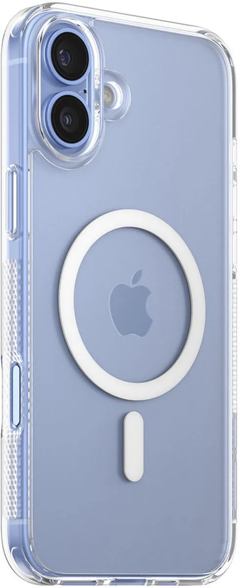 PanzerGlass iPhone 16 Plus HardCase - Transparant Wit - MagSafe 1293 - afbeelding 6 van 6
