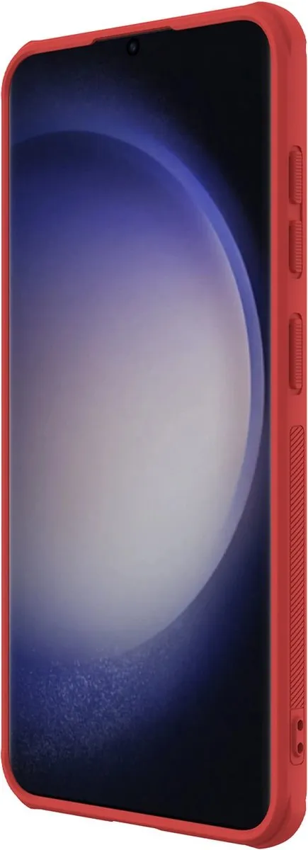 Nillkin Frosted Shield Pro Pantserhoes - Samsung Galaxy S24 - Rood - afbeelding 3 van 6