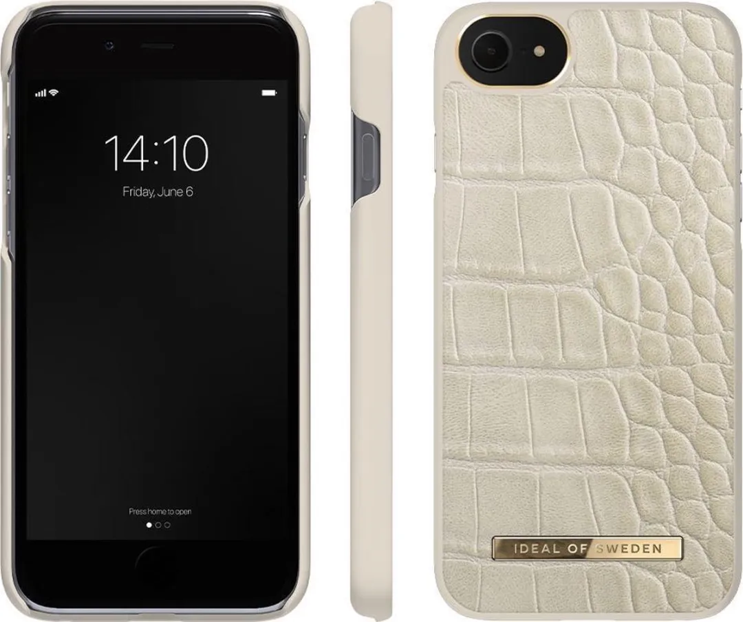 iDeal of Sweden Atelier Case Introductory iPhone 8/7/6/6s/SE - Caramel Croco - afbeelding 2 van 5
