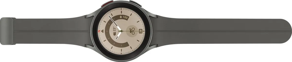 Samsung Galaxy Watch5 Pro 45mm - Titanium - Grijs