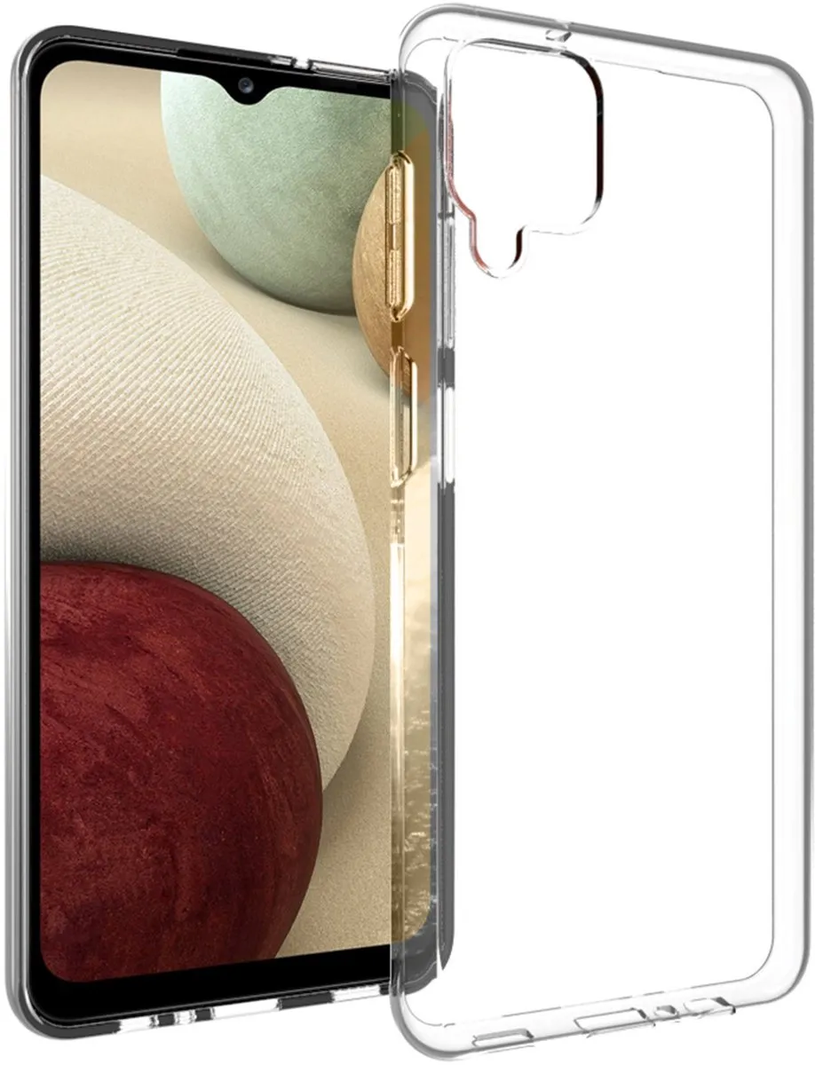 Accezz Hoesje Samsung Galaxy A12 - Transparant