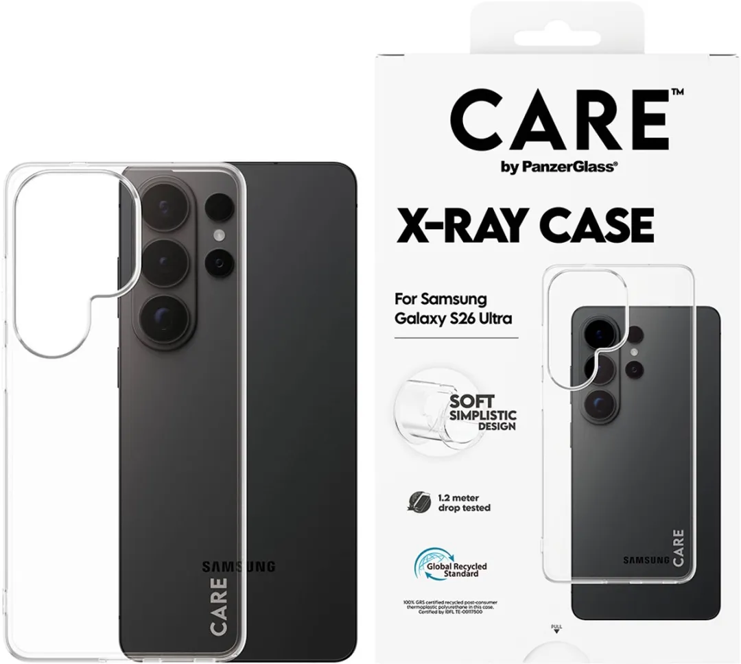 PanzerGlass CARE X-Ray Case Samsung Galaxy S26 Ultra - Transparant