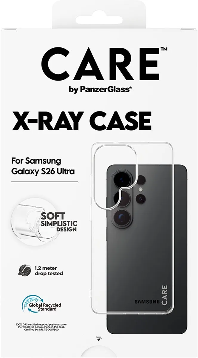 PanzerGlass CARE X-Ray Case Samsung Galaxy S26 Ultra - Transparant