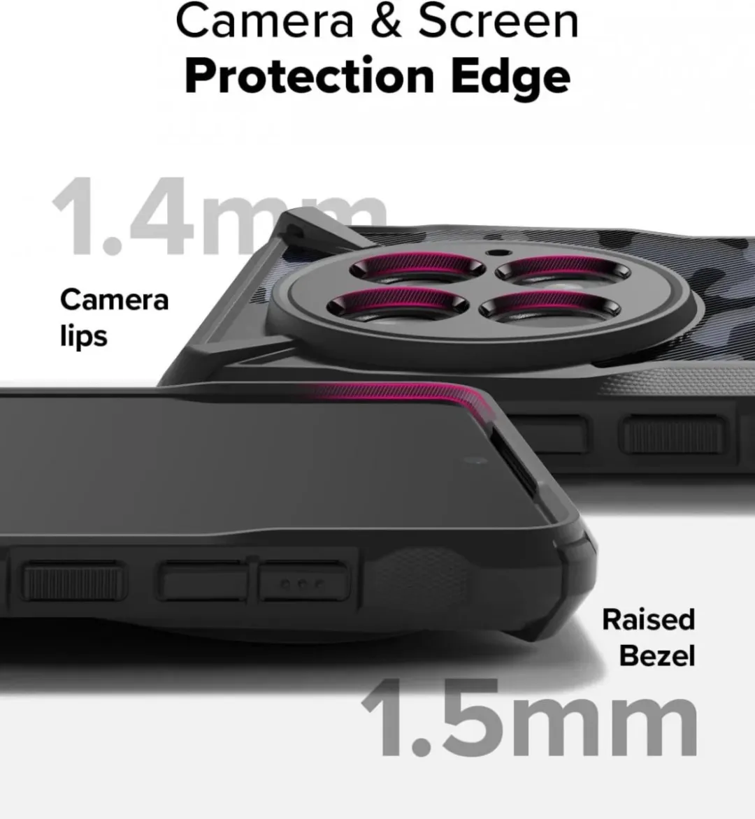 Ringke Fusion X Hoesje OnePlus 13 - Camo Zwart