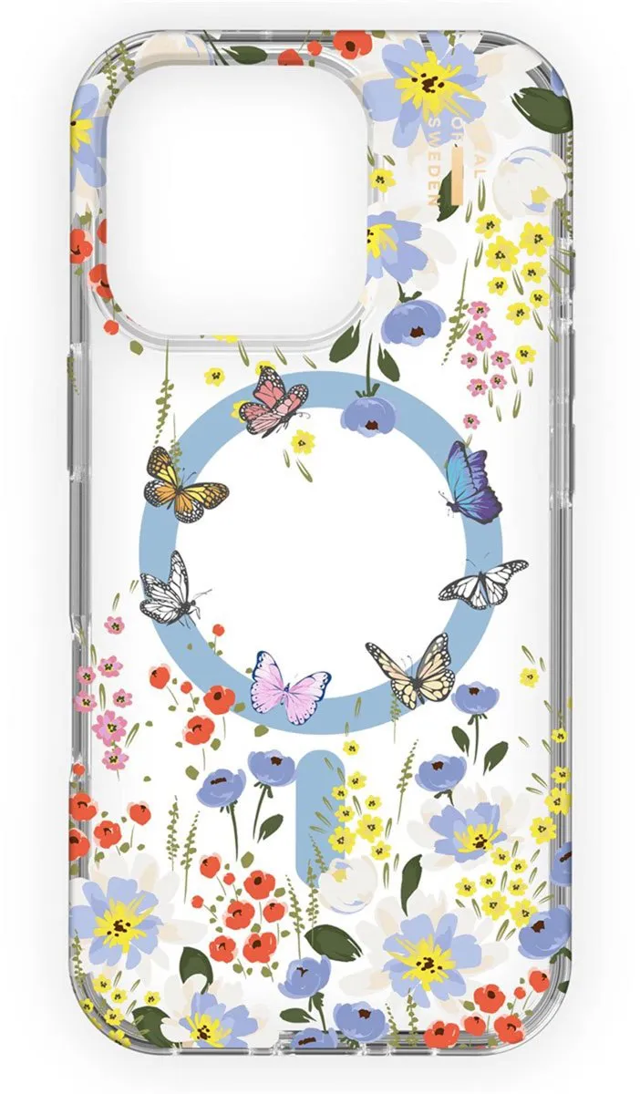iDeal of Sweden Clear Case iPhone 16 Pro Artistic Garden