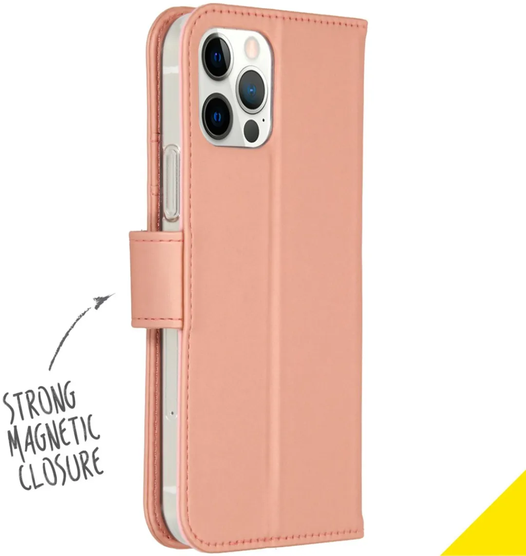 Accezz Hoesje iPhone 12 Pro Rosé Goud - 3 Pasjes