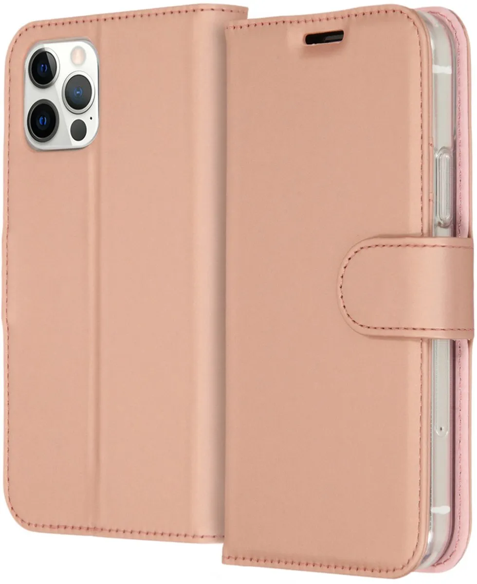 Accezz Hoesje iPhone 12 Pro Rosé Goud - 3 Pasjes